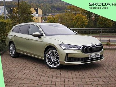 Ice tea yellow metallic Used 2025 Skoda Superb LAURIN & KLEMENT Estate | £36,995