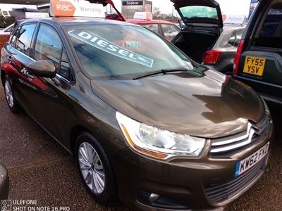 used Citroën C4 Hatchback (2013/62)1.6 HDi (110bhp) VTR+ 5d