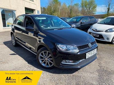 Used VW Polo Design 2015 Deep black pearl metallic Hatchback