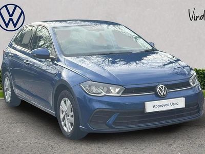 Used VW Polo Life 95 HP (69 kW) 2022 Blue Hatchback