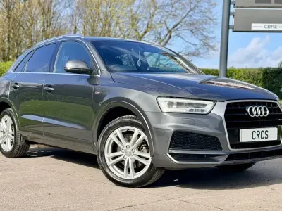 Używany Audi Q3 S-Line 150 KM (110 kW) 2017 Szary SUV