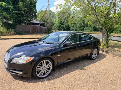 Used Jaguar XF Portfolio 236 HP (173 kW) 2009 Black Sedan