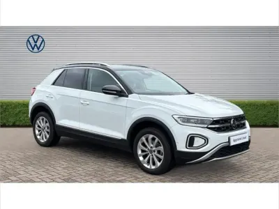 Used VW T-Roc Style 150 HP (110 kW) 2022 White SUV