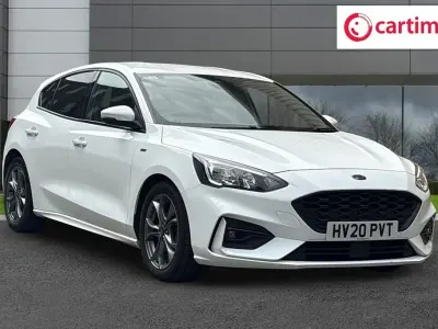 Used Ford Focus ST-Line 150 HP (110 kW) 2020 White Hatchback