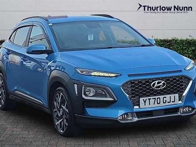Used Hyundai Kona Premium SE 141 HP (103 kW) 2020 Blue SUV