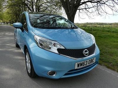 Used Nissan Note S 98 HP (72 kW) 2014 Blue Hatchback