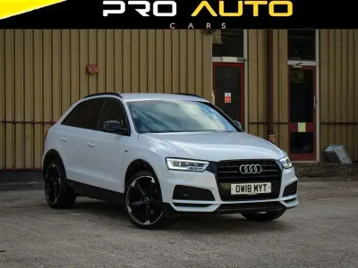 Used Audi Q3 Black Edition 2018 White SUV