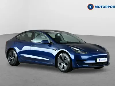 Used Tesla Model 3 Standard Range 2022 Blue Sedan