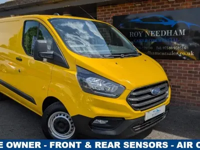Used Ford Transit Custom S 2022 Yellow Van