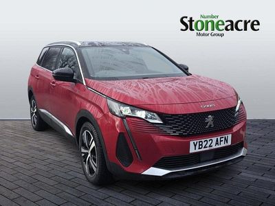 Red Used 2022 Peugeot 5008 GTi Hatchback | £22,000 (Fair price)