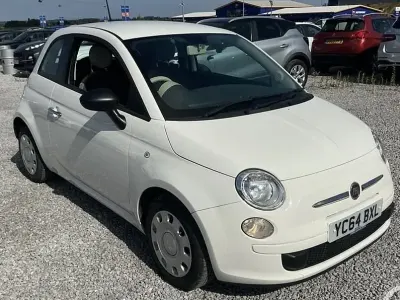 Used Fiat 500 Pop 69 HP (50 kW) 2014 White Hatchback