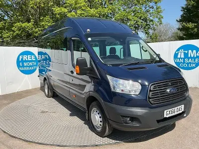 Used Ford Transit Trend 125 HP (91 kW) 2016 Blue