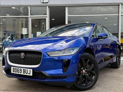 Blue Used 2019 Jaguar I-Pace SUV | £17,000 (Fair price)