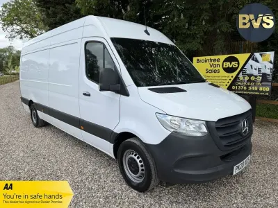 Used Mercedes Sprinter 143 HP (105 kW) 2020 White Van