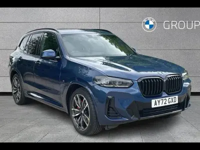 Used BMW X3 M Sport 190 HP (139 kW) 2022 Phytonic blue SUV