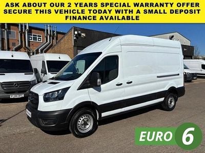 Used Ford Transit 130 HP (95 kW) 2022 White Van