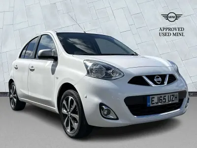 Used Nissan Micra N-TEC 2015 White Hatchback