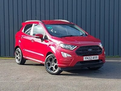 Used Ford Ecosport ST-Line 125 HP (91 kW) 2022 Red SUV
