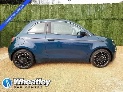 Occasion Fiat 500e La Prima 86 kW (118 ch) 2022 Vert Cabriolet