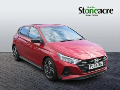 Used Hyundai i20 N Line 100 HP (73 kW) 2024 Red Hatchback