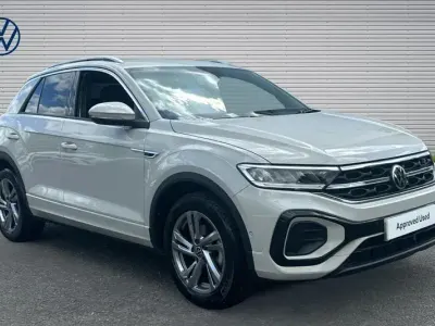 Usado VW T-Roc R-line 150 HP (110 kW) 2022 Cinzento SUV