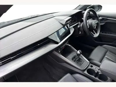 Used Audi A3 S-Line 150 HP (110 kW) 2023 Black Sedan