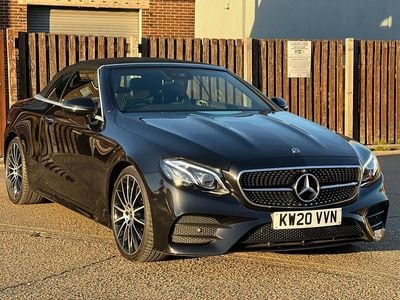 Used Mercedes E350 AMG Line Premium Plus 2020 Black Cabriolet