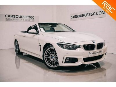 used BMW 420 4 Series 2.0 i GPF M Sport Auto Euro 6 (s/s) 2dr INCREDIBLE MILEAGE - AIR SCARF Convertible