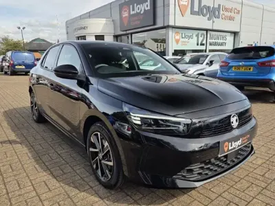 Used Vauxhall Corsa 100 HP (73 kW) 2025 Black Hatchback