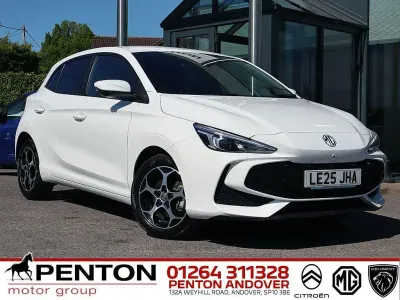 Used MG MG3 Trophy 194 HP (142 kW) 2025 White Hatchback