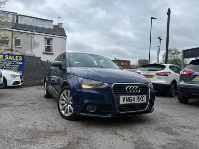 Begagnad Audi A1 Sport 2014 Blå Halvkombi