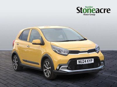 Used Kia Picanto X-Line 66 HP (48 kW) 2024 Yellow Hatchback