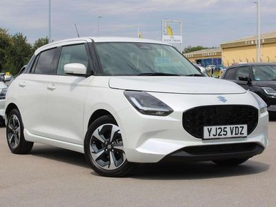 White Used 2025 Suzuki Swift Hatchback | £16,100 (A bit pricey)