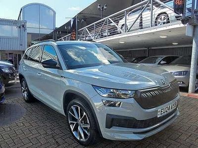 Meteor grey Used 2024 Skoda Kodiaq SportLine SUV | £30,980 (Fair price)
