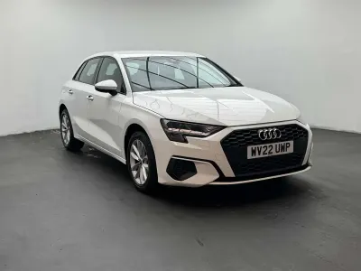 Used Audi A3 Sportback Performance 2022 White Hatchback