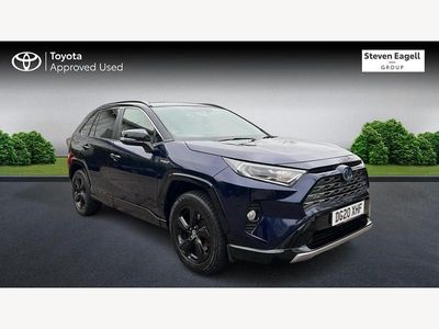 Used Toyota RAV4 2020 Blue/black SUV
