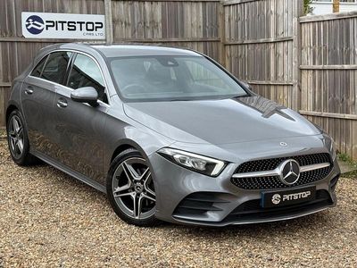 Used Mercedes A180 AMG line 116 HP (85 kW) 2018 Grey Hatchback