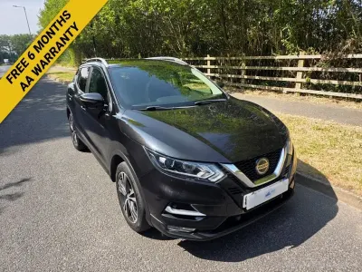Used Nissan Qashqai N-Connecta 110 HP (80 kW) 2018 Black SUV