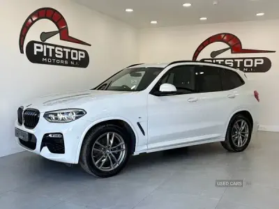 Begagnad BMW X3 M Sport 190 HK (139 kW) 2019 Vit SUV
