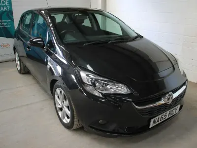 Used Vauxhall Corsa 88 HP (64 kW) 2015 Black Hatchback