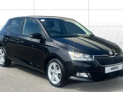 Used Skoda Fabia SE L 95 HP (69 kW) 2020 Black Hatchback