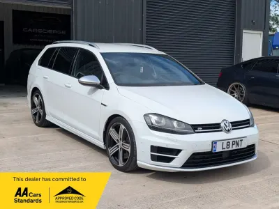 Used VW Golf VII R 300 HP (220 kW) 2016 White Estate