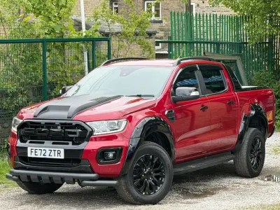 Begagnad Ford Ranger Wildtrack 210 HK (154 kW) 2022 Röd Pickup