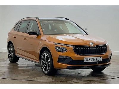 Used Skoda Kamiq Monte Carlo 113 HP (83 kW) 2025 Phoenix orange metallic SUV