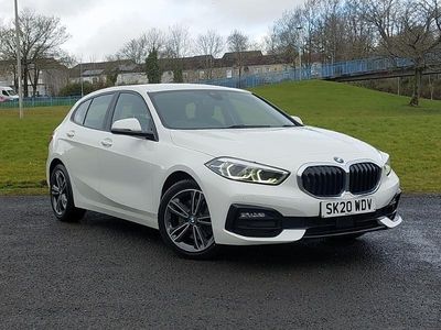 Used BMW 118 Sport Line 140 HP (102 kW) 2020 White Hatchback