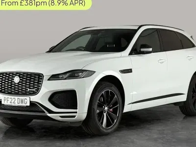 Used Jaguar F-Pace R-Dynamic 204 HP (150 kW) 2022 White SUV