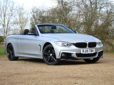 Usado BMW 435 M Sport 2015 Plateado Descapotable