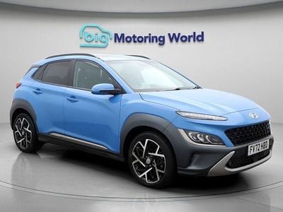Blue Used 2022 Hyundai Kona Ultimate SUV | £17,925 (Fair price)