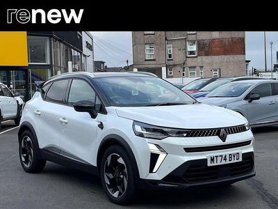 White/black Used 2024 Renault Captur Techno SUV | £20,280 (A bit pricey)