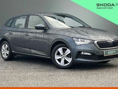 Grey Used 2021 Skoda Scala SE Hatchback | £13,800 (Fair price)